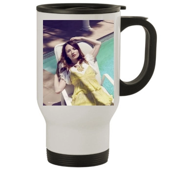 Emily Browning Stainless Steel Travel Mug