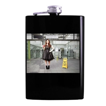 Emily Browning Hip Flask