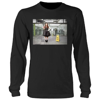 Emily Browning Men's Heavy Long Sleeve TShirt