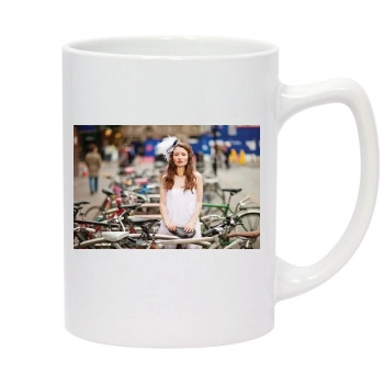 Emily Browning 14oz White Statesman Mug