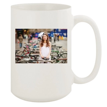 Emily Browning 15oz White Mug