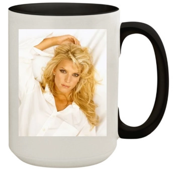 Jessica Simpson 15oz Colored Inner & Handle Mug