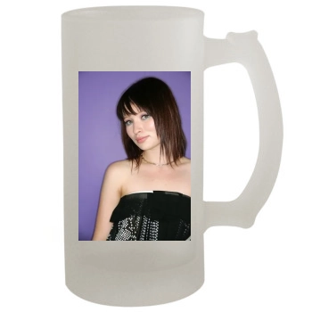 Emily Browning 16oz Frosted Beer Stein