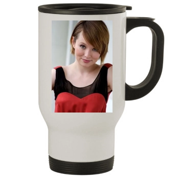 Emily Browning Stainless Steel Travel Mug