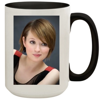 Emily Browning 15oz Colored Inner & Handle Mug