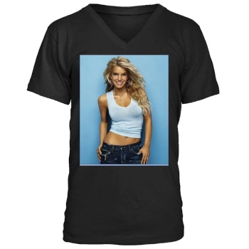 Jessica Simpson Men's V-Neck T-Shirt