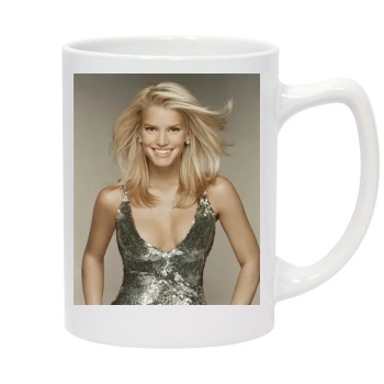 Jessica Simpson 14oz White Statesman Mug