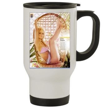 Jessica Simpson Stainless Steel Travel Mug