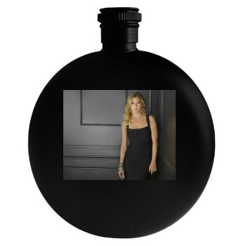 Emily VanCamp Round Flask