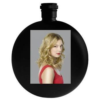 Emily VanCamp Round Flask