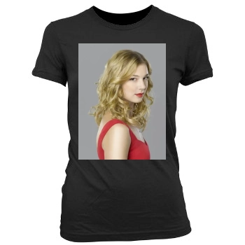 Emily VanCamp Women's Junior Cut Crewneck T-Shirt