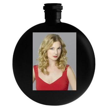 Emily VanCamp Round Flask