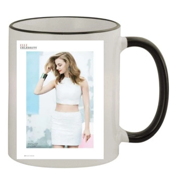 Emily VanCamp 11oz Colored Rim & Handle Mug