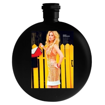 Emily VanCamp Round Flask