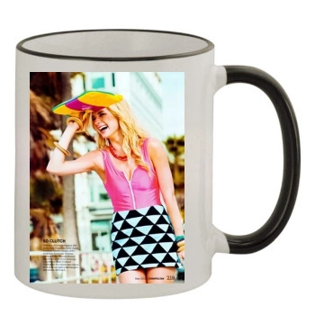 Emily VanCamp 11oz Colored Rim & Handle Mug