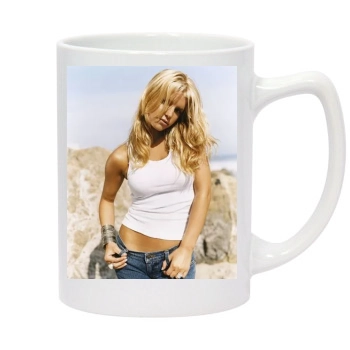 Jessica Simpson 14oz White Statesman Mug