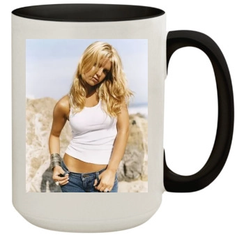 Jessica Simpson 15oz Colored Inner & Handle Mug