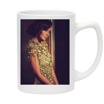 Emmanuelle Chriqui 14oz White Statesman Mug