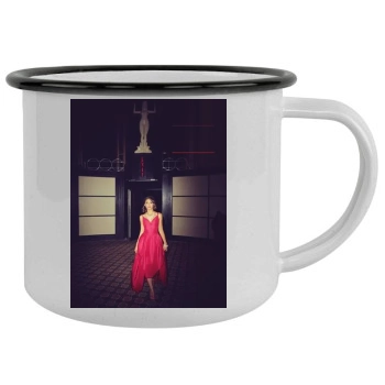 Emmanuelle Chriqui Camping Mug