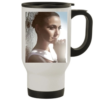 Emmanuelle Chriqui Stainless Steel Travel Mug