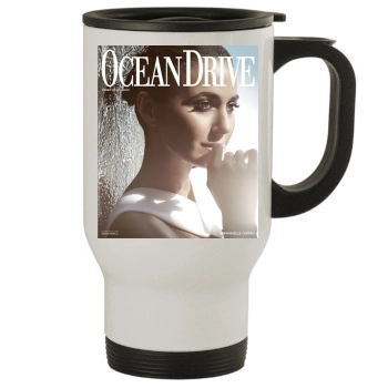 Emmanuelle Chriqui Stainless Steel Travel Mug