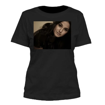 Emmanuelle Chriqui Women's Cut T-Shirt