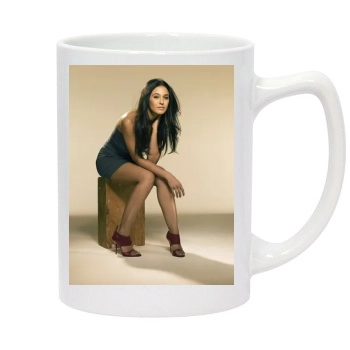 Emmanuelle Chriqui 14oz White Statesman Mug