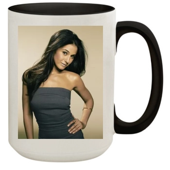 Emmanuelle Chriqui 15oz Colored Inner & Handle Mug