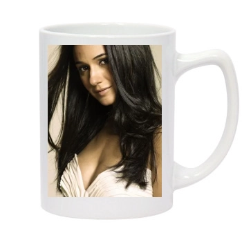 Emmanuelle Chriqui 14oz White Statesman Mug