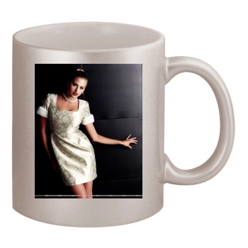 Estella Warren 11oz Metallic Silver Mug