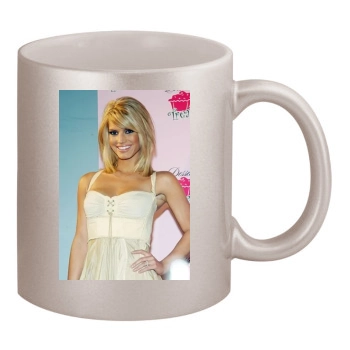 Jessica Simpson 11oz Metallic Silver Mug