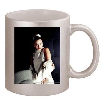 Estella Warren 11oz Metallic Silver Mug