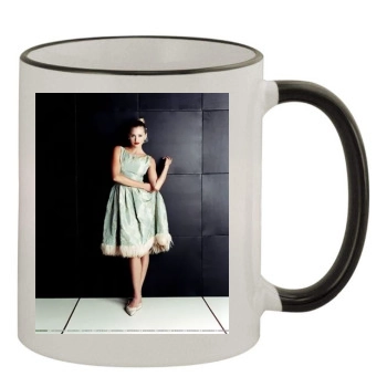 Estella Warren 11oz Colored Rim & Handle Mug