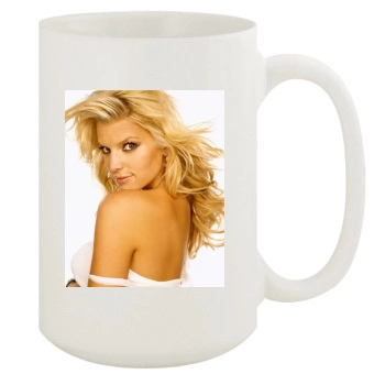 Jessica Simpson 15oz White Mug