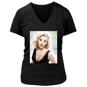 Eva Habermann Women's Deep V-Neck TShirt