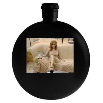 Elisha Cuthbert Round Flask