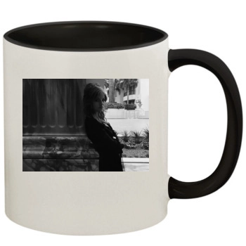 Elisha Cuthbert 11oz Colored Inner & Handle Mug