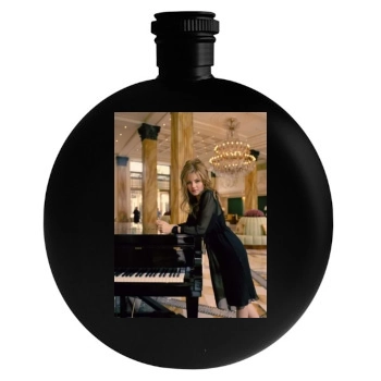 Elisha Cuthbert Round Flask