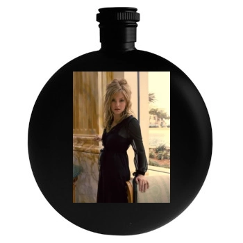 Elisha Cuthbert Round Flask