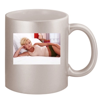 Elisha Cuthbert 11oz Metallic Silver Mug