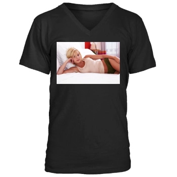 Elisha Cuthbert Men's V-Neck T-Shirt