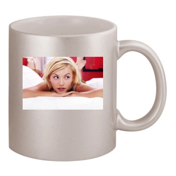 Elisha Cuthbert 11oz Metallic Silver Mug