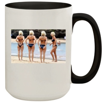 Elisha Cuthbert 15oz Colored Inner & Handle Mug