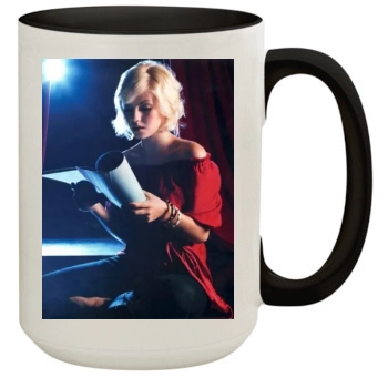 Elisha Cuthbert 15oz Colored Inner & Handle Mug