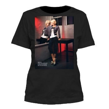 Elisha Cuthbert Women's Cut T-Shirt