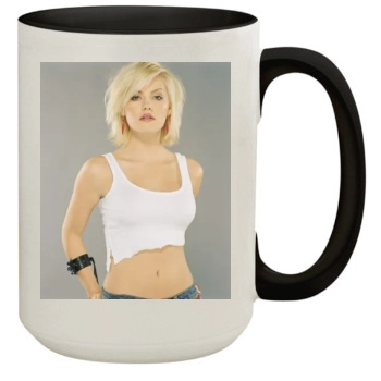 Elisha Cuthbert 15oz Colored Inner & Handle Mug