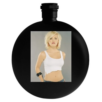 Elisha Cuthbert Round Flask