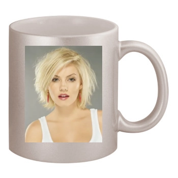 Elisha Cuthbert 11oz Metallic Silver Mug