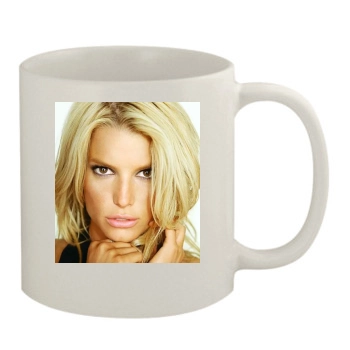 Jessica Simpson 11oz White Mug