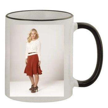 Elisha Cuthbert 11oz Colored Rim & Handle Mug